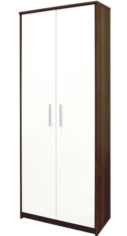 Kasvo JH 05 skříň švestka / bílé dveře